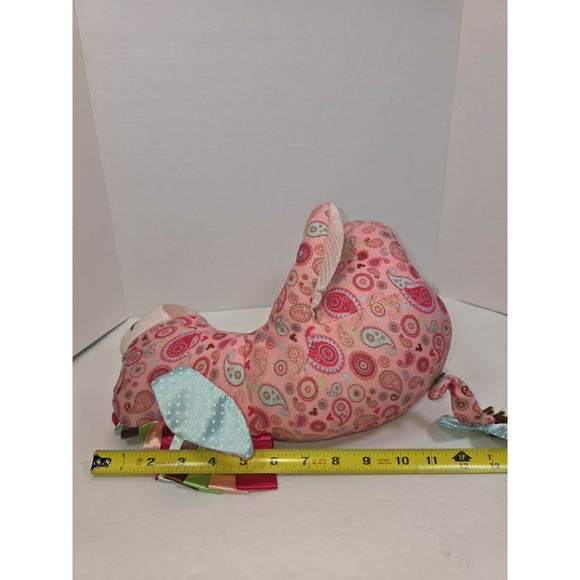 Disney Parks Exclusive 12" Eeyore Pink Paisley Ribbon Mane Detachable Bow Tail - Picture 11 of 11